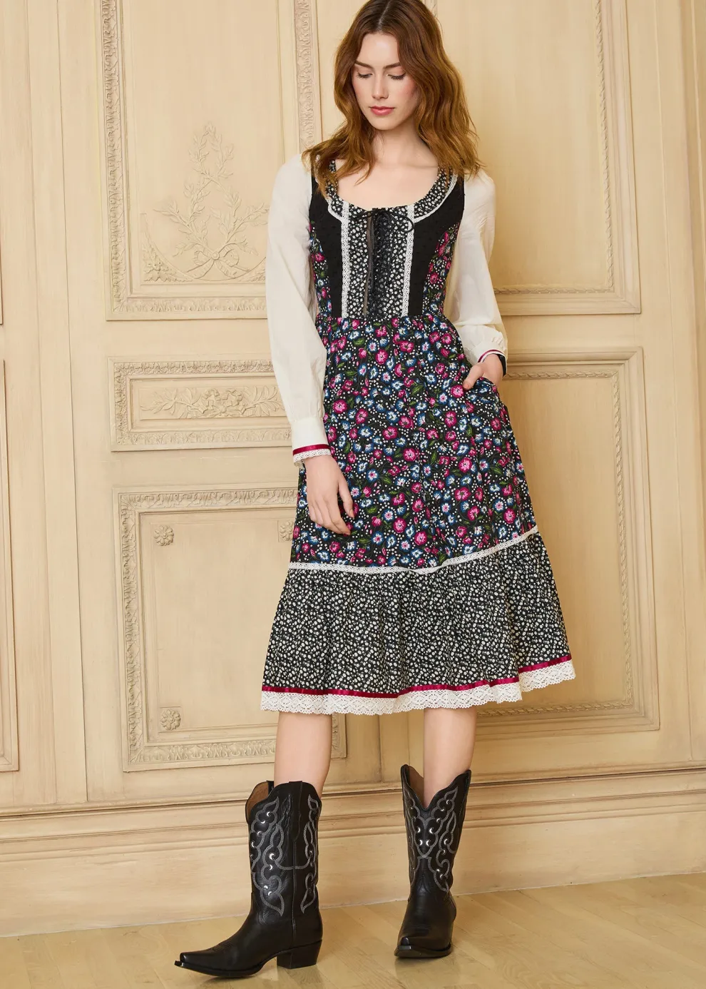 GUNNE SAX for ModCloth Madilyn Midi Dress