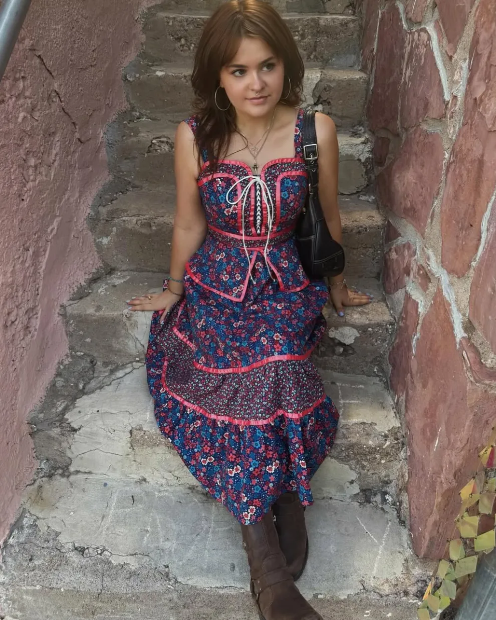 GUNNE SAX for ModCloth Grace Peplum Midi Dress