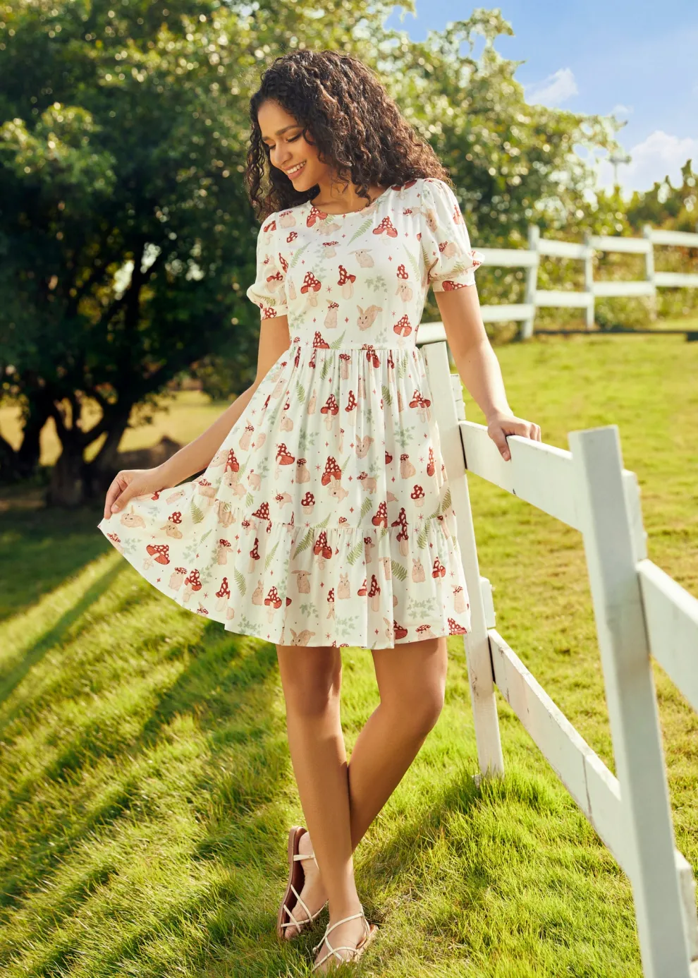 Harmony Printed Dress