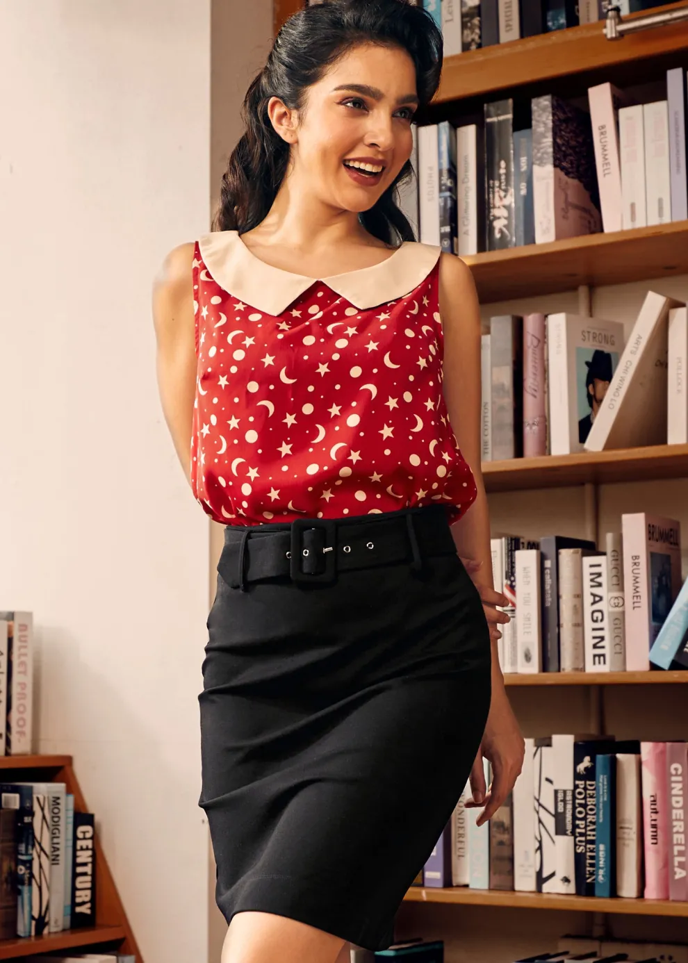 Harvest Moon Melodies Collared Top