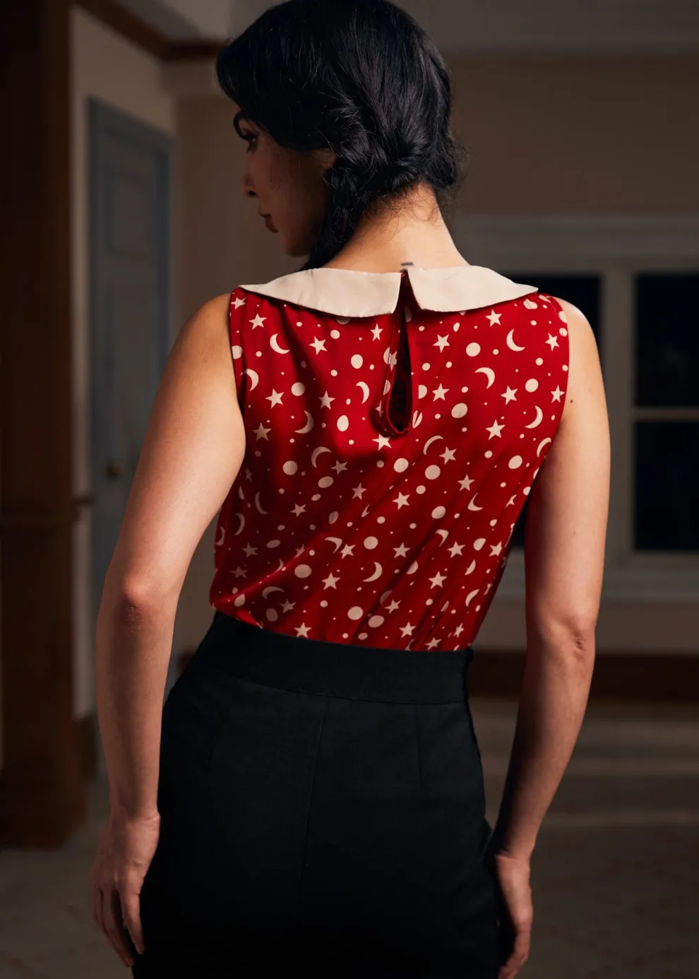 Harvest Moon Melodies Collared Top