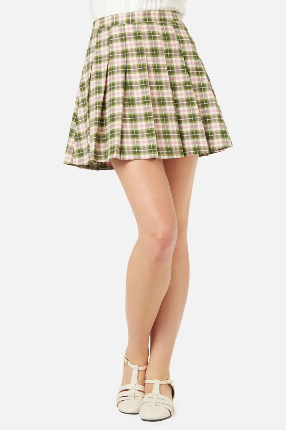 Hazel Check Skirt