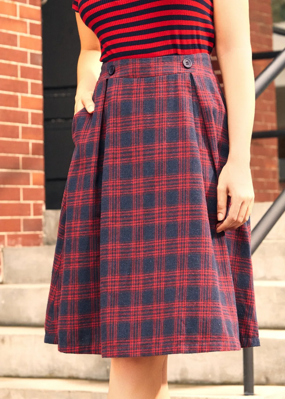 Heart of the Harvest Midi Skirt