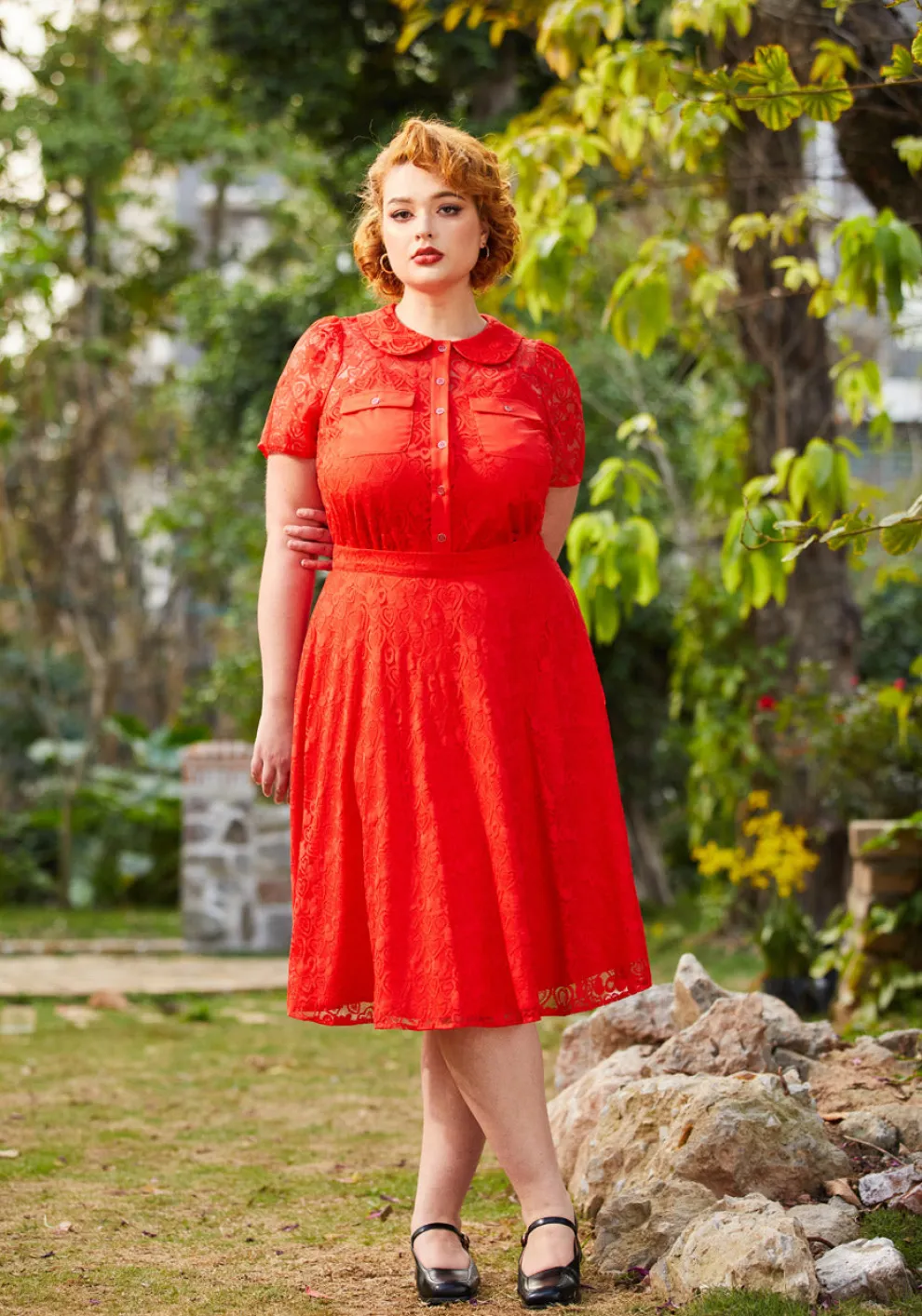 Heart Throb Button-Up Top