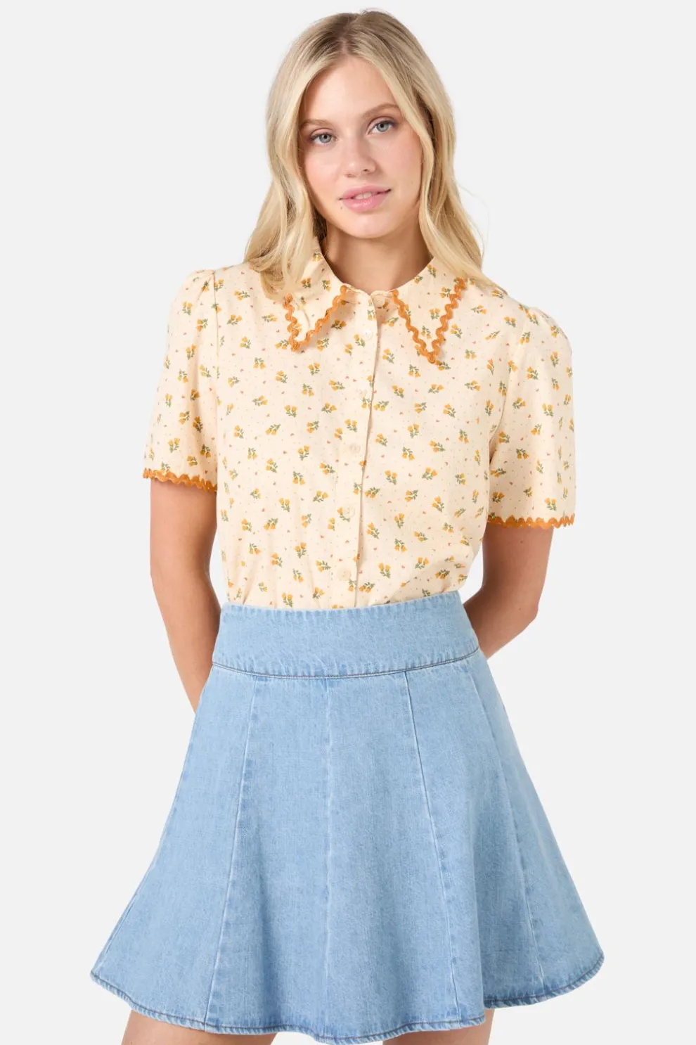 Holly Short Sleeve Blouse