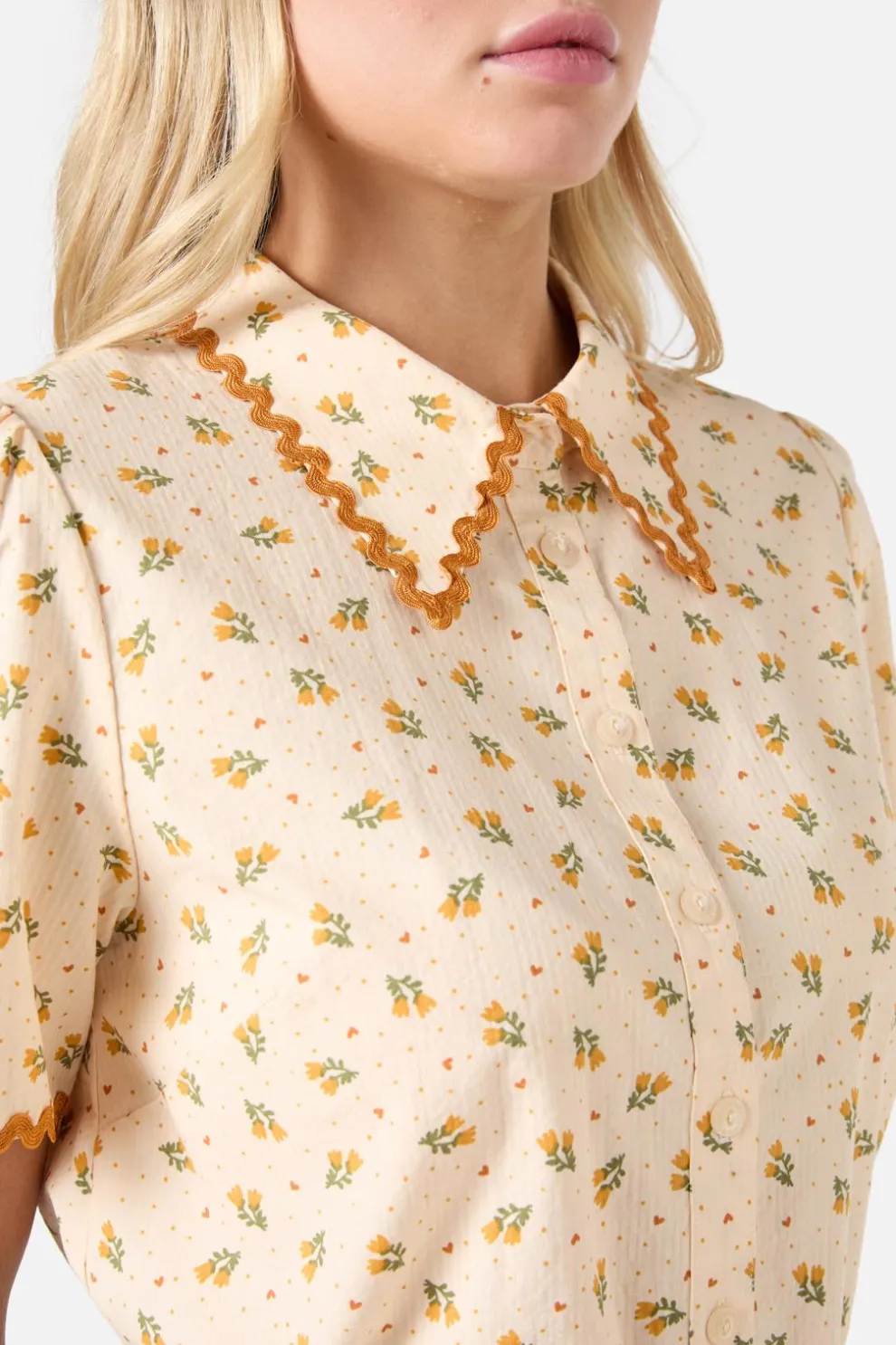 Holly Short Sleeve Blouse