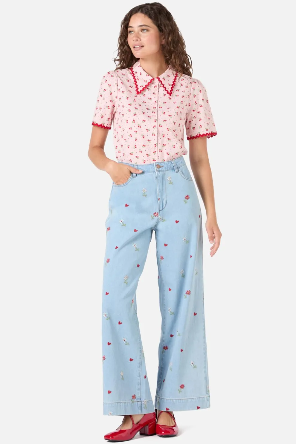 Holly Short Sleeve Blouse