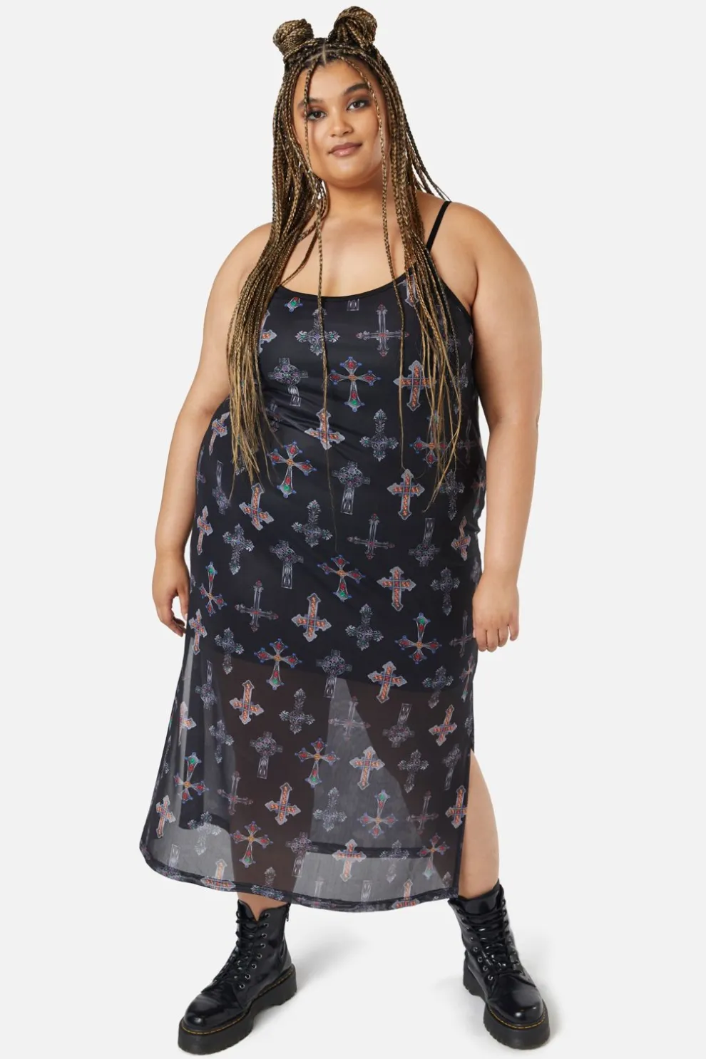 Hope Had Died Mesh Dress