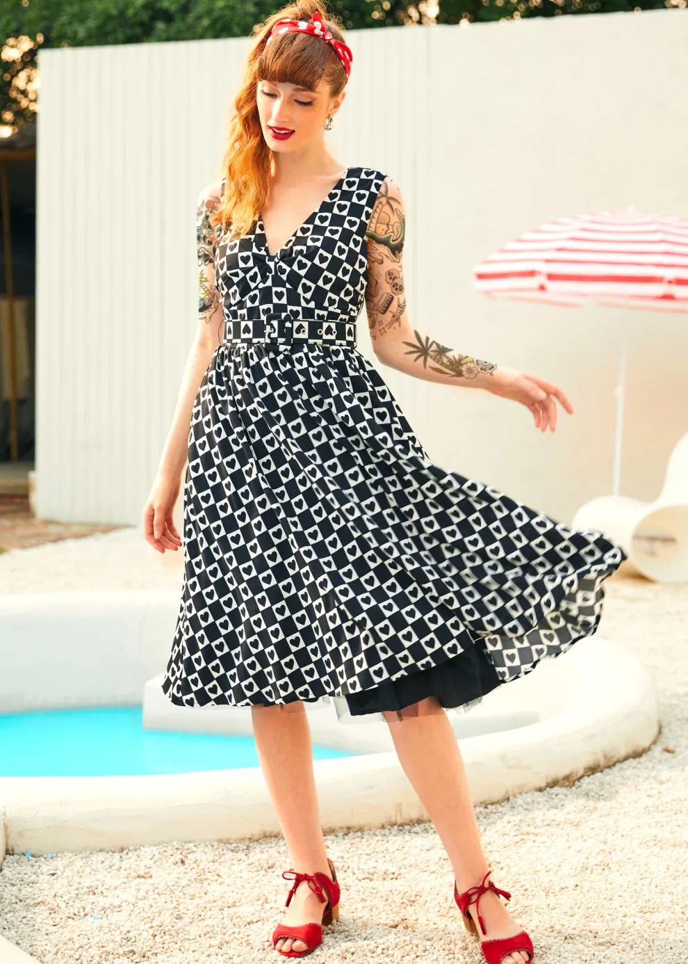Hopeless Romantic Fit & Flare Dress