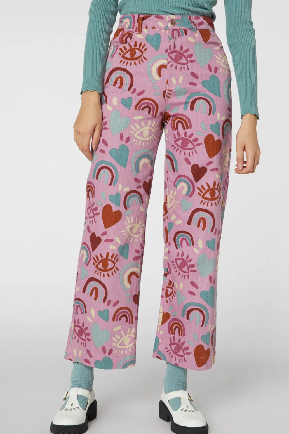 I Love Rainbows Jean