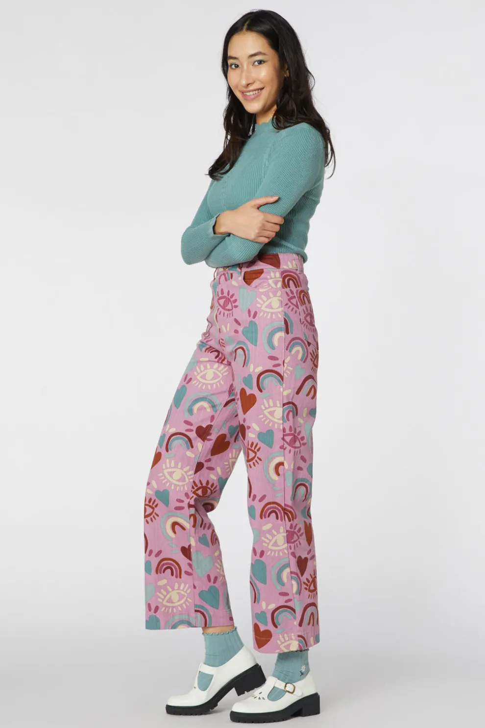 I Love Rainbows Jean