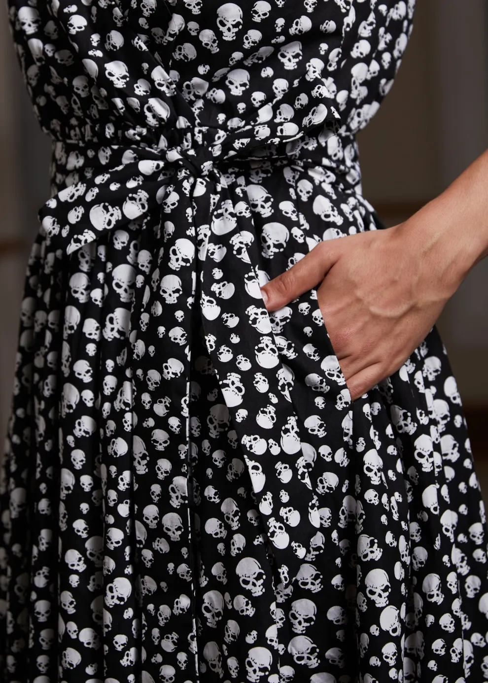 Instant Energy Faux-Wrap Dress