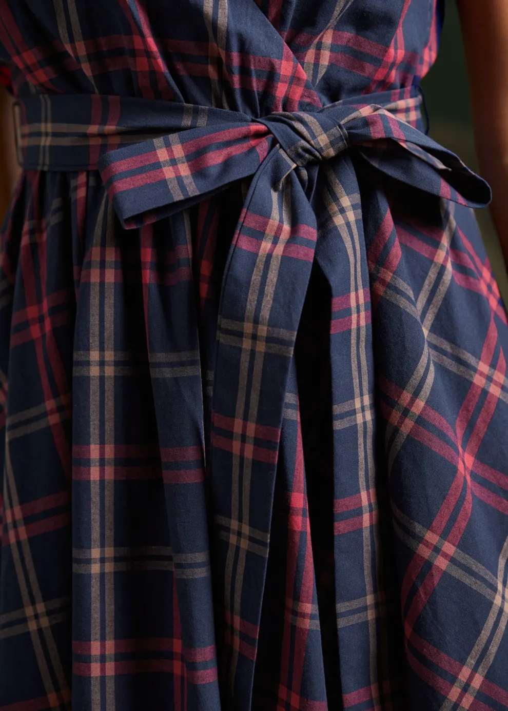 Instant Energy Faux-Wrap Dress