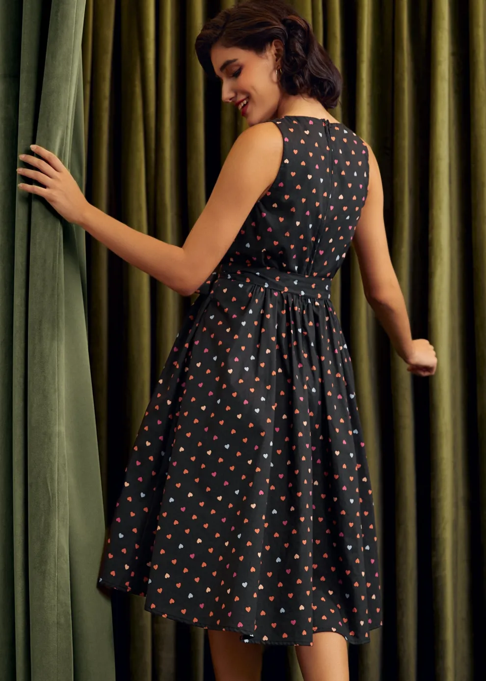 Instant Energy Faux-Wrap Dress