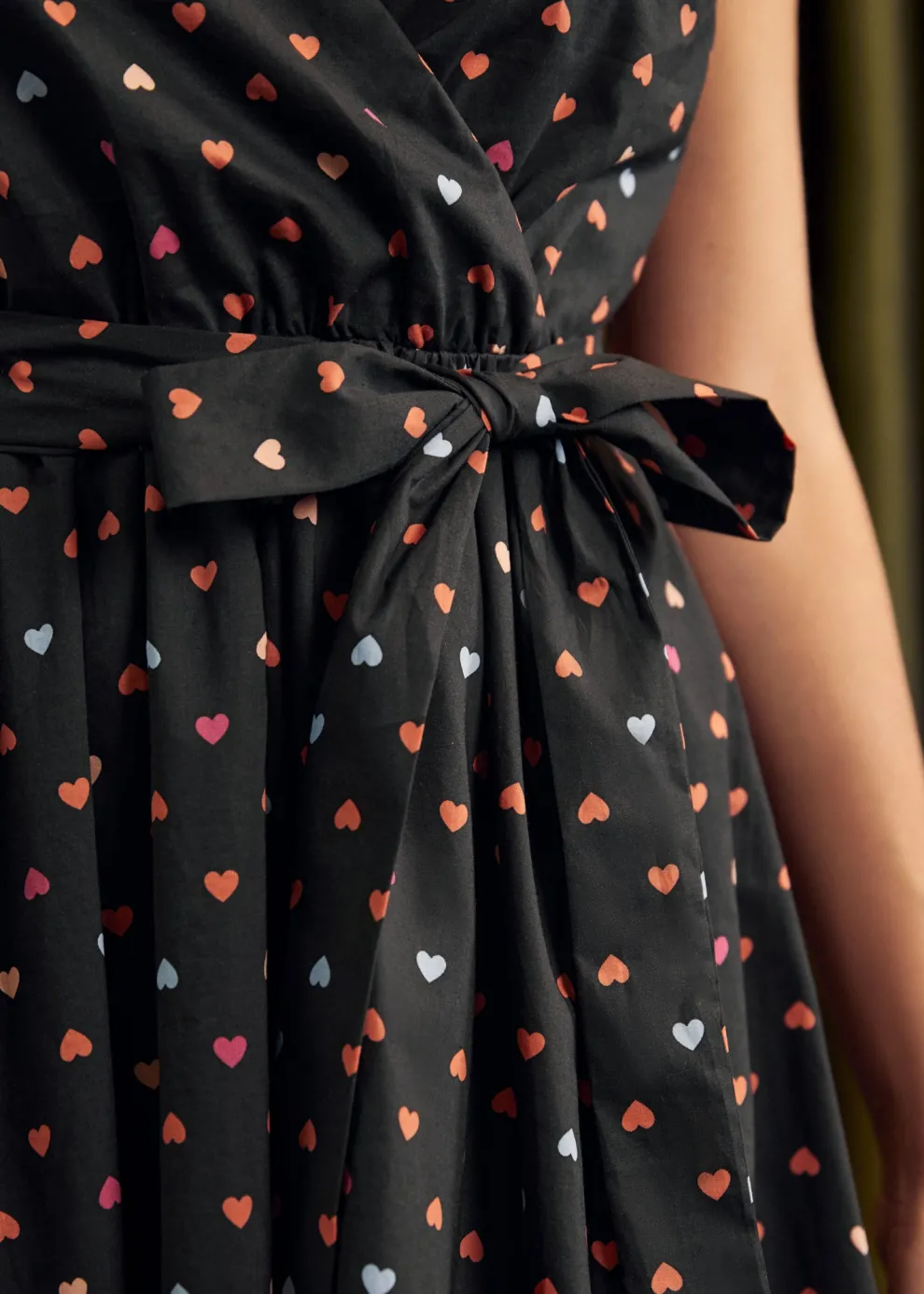 Instant Energy Faux-Wrap Dress