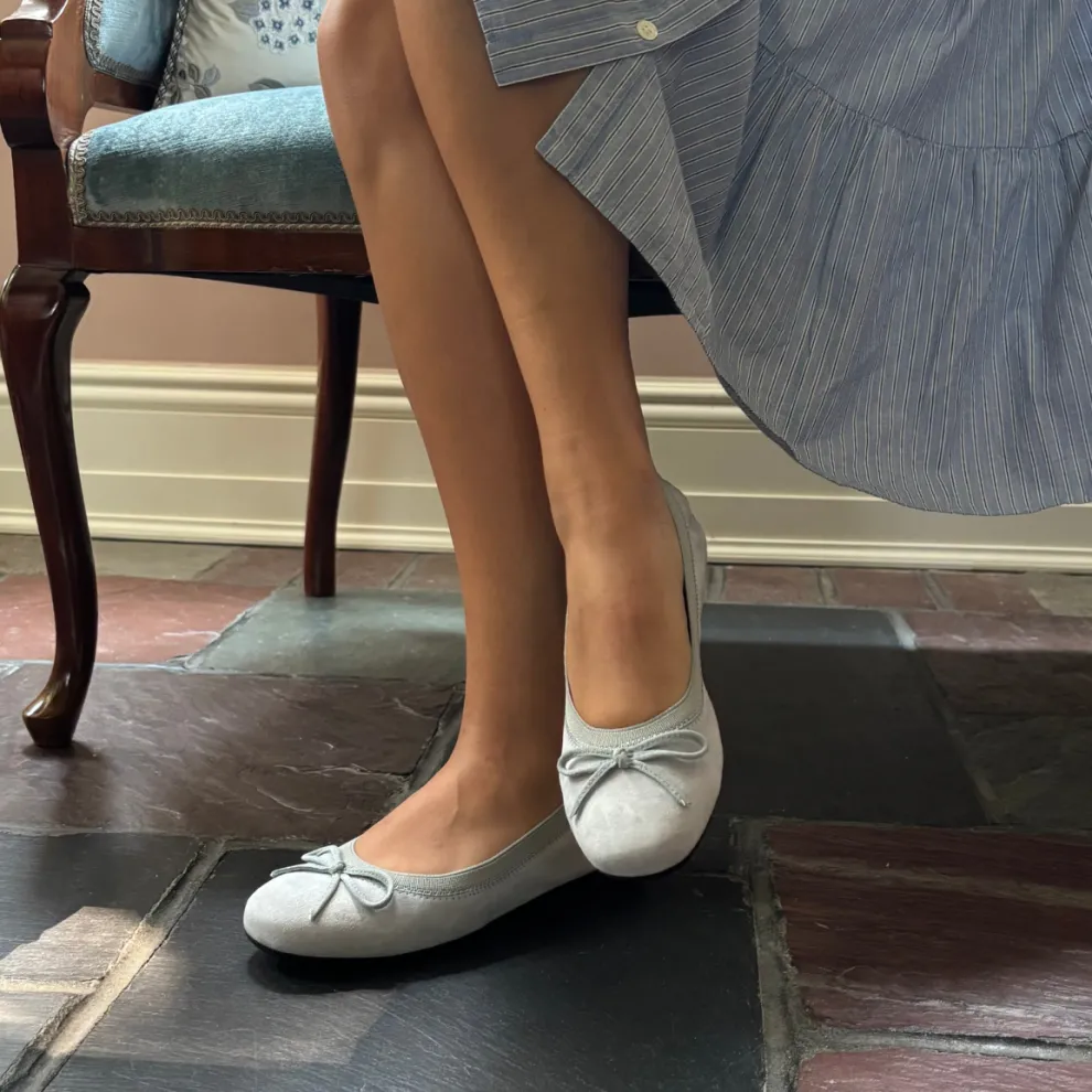 Jamie Leather Ballerina Flat