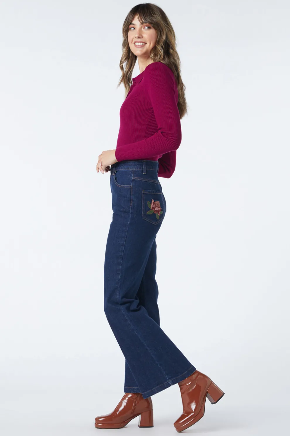 Josie Embroidered Jean