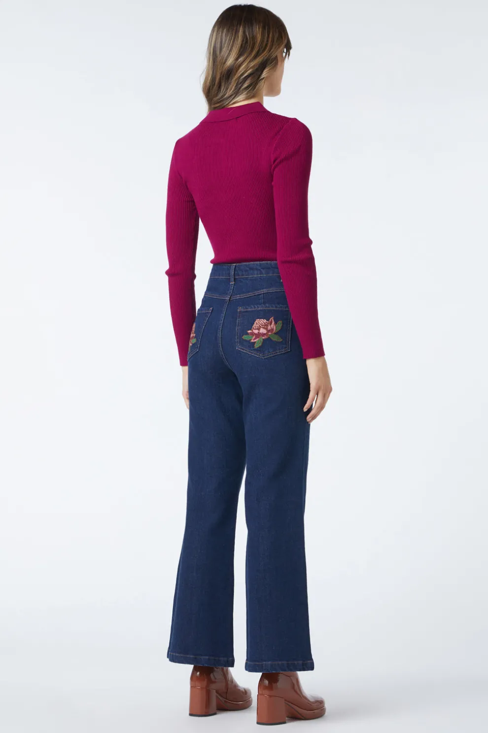 Josie Embroidered Jean