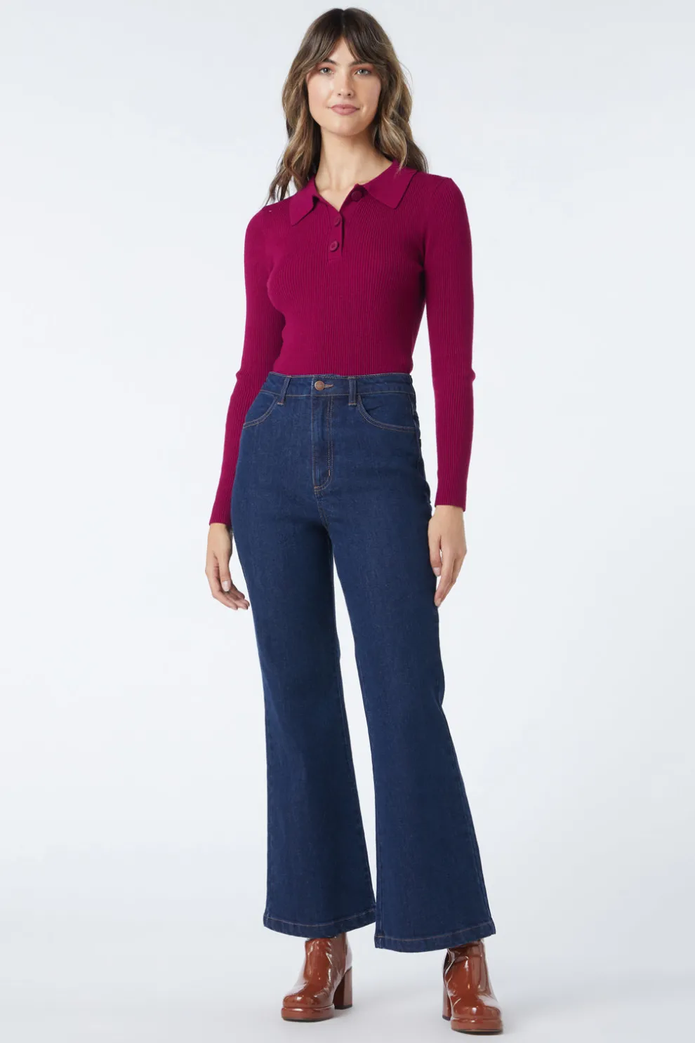 Josie Embroidered Jean