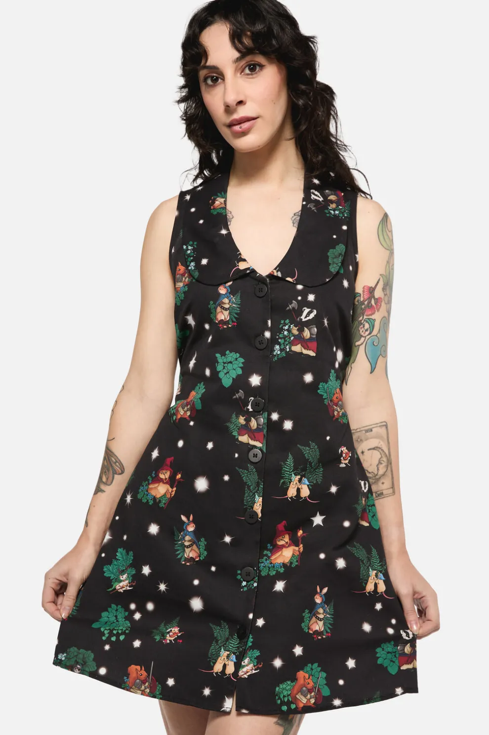 Keeper Of The Woods Print Pinafore