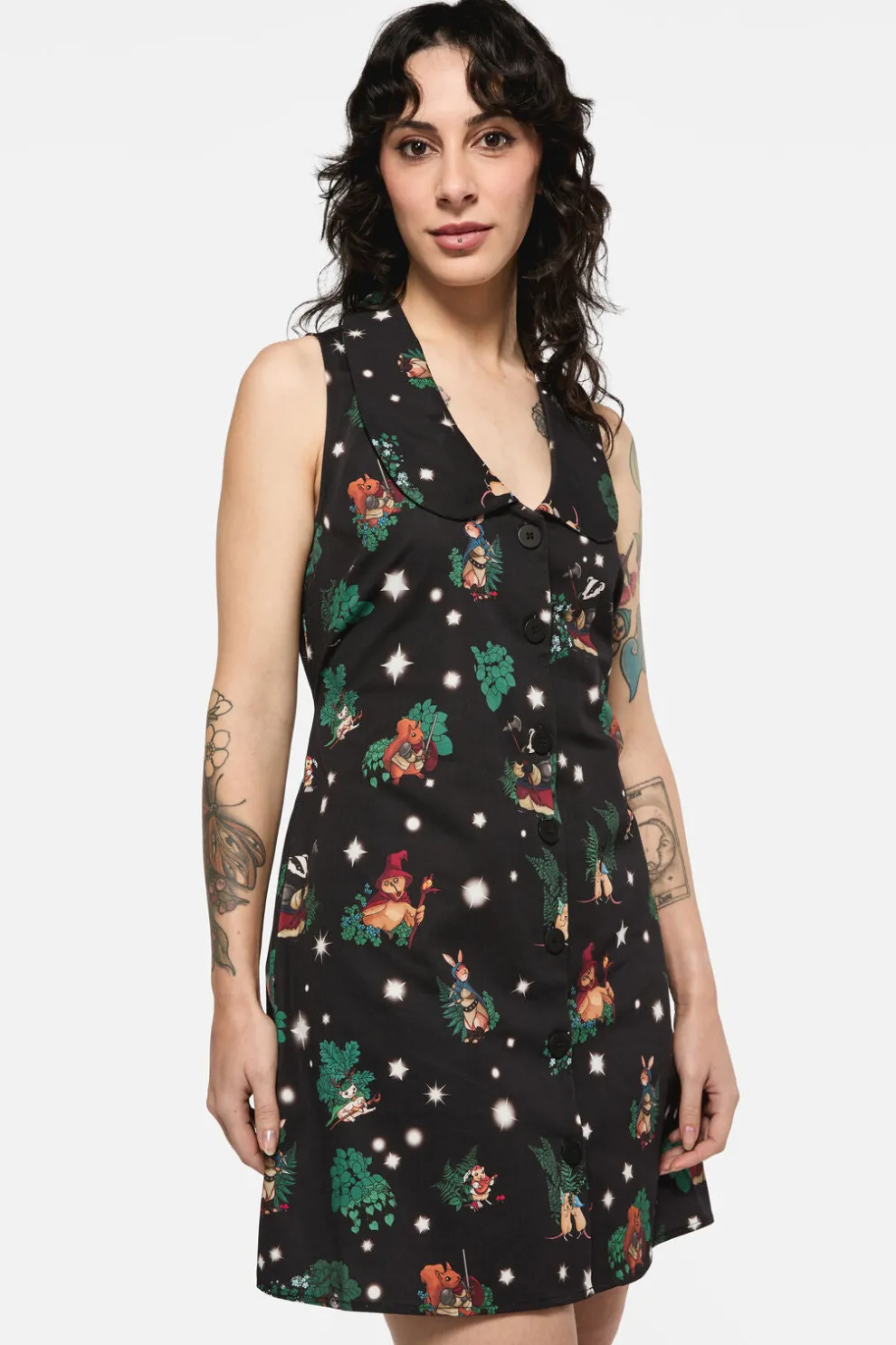 Keeper Of The Woods Print Pinafore