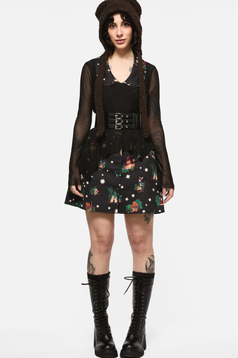 Keeper Of The Woods Print Pinafore