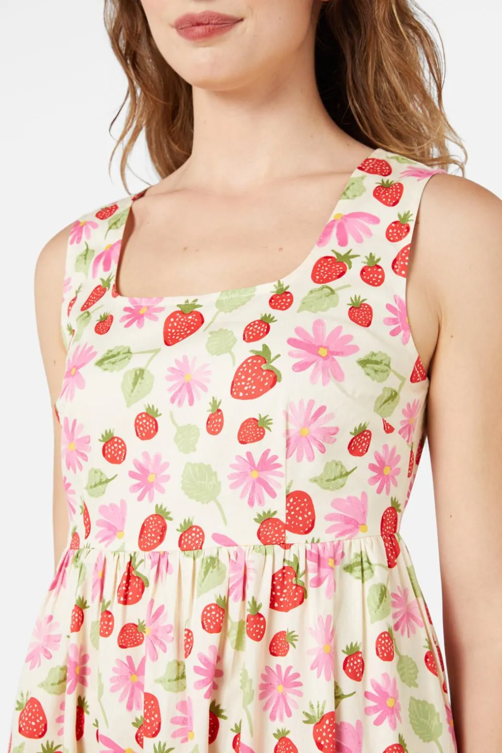 La Fraise Midi Dress