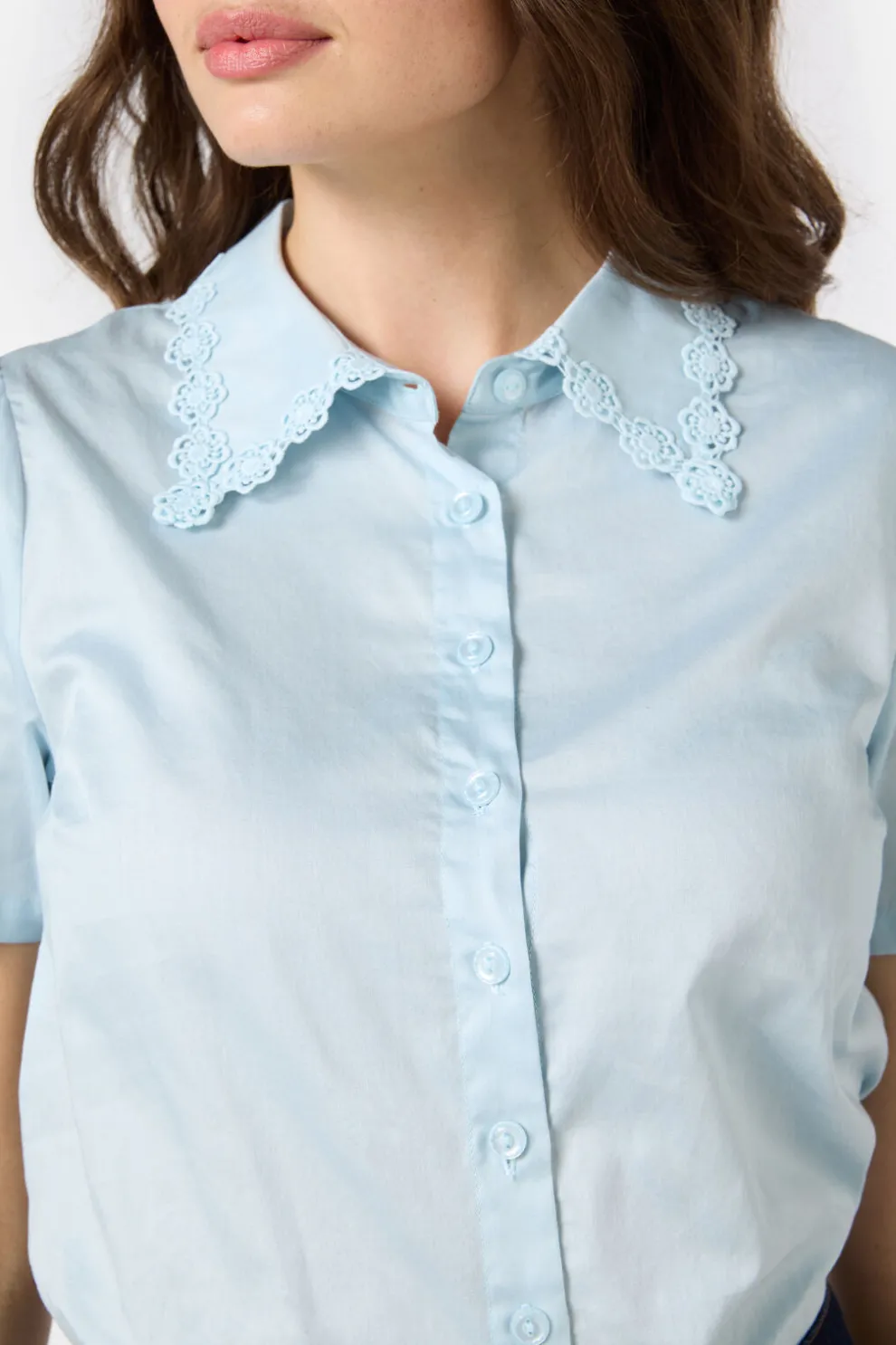 Lacey Collar Blouse