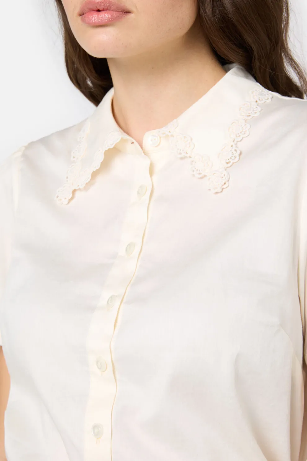 Lacey Collar Blouse