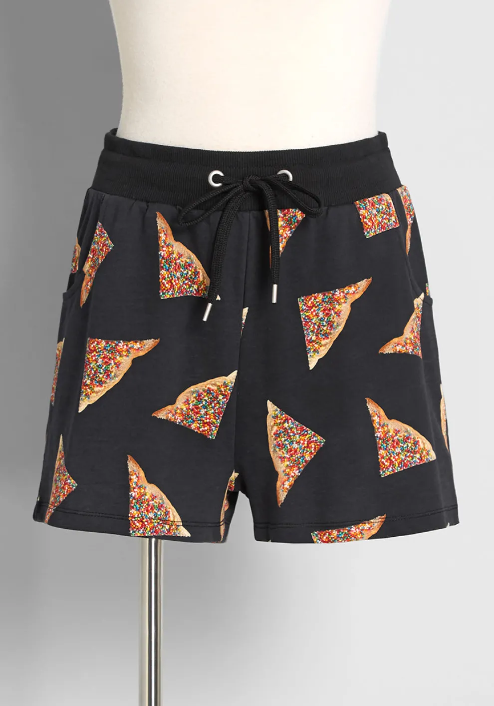Let's Have A Toast Drawstring Shorts