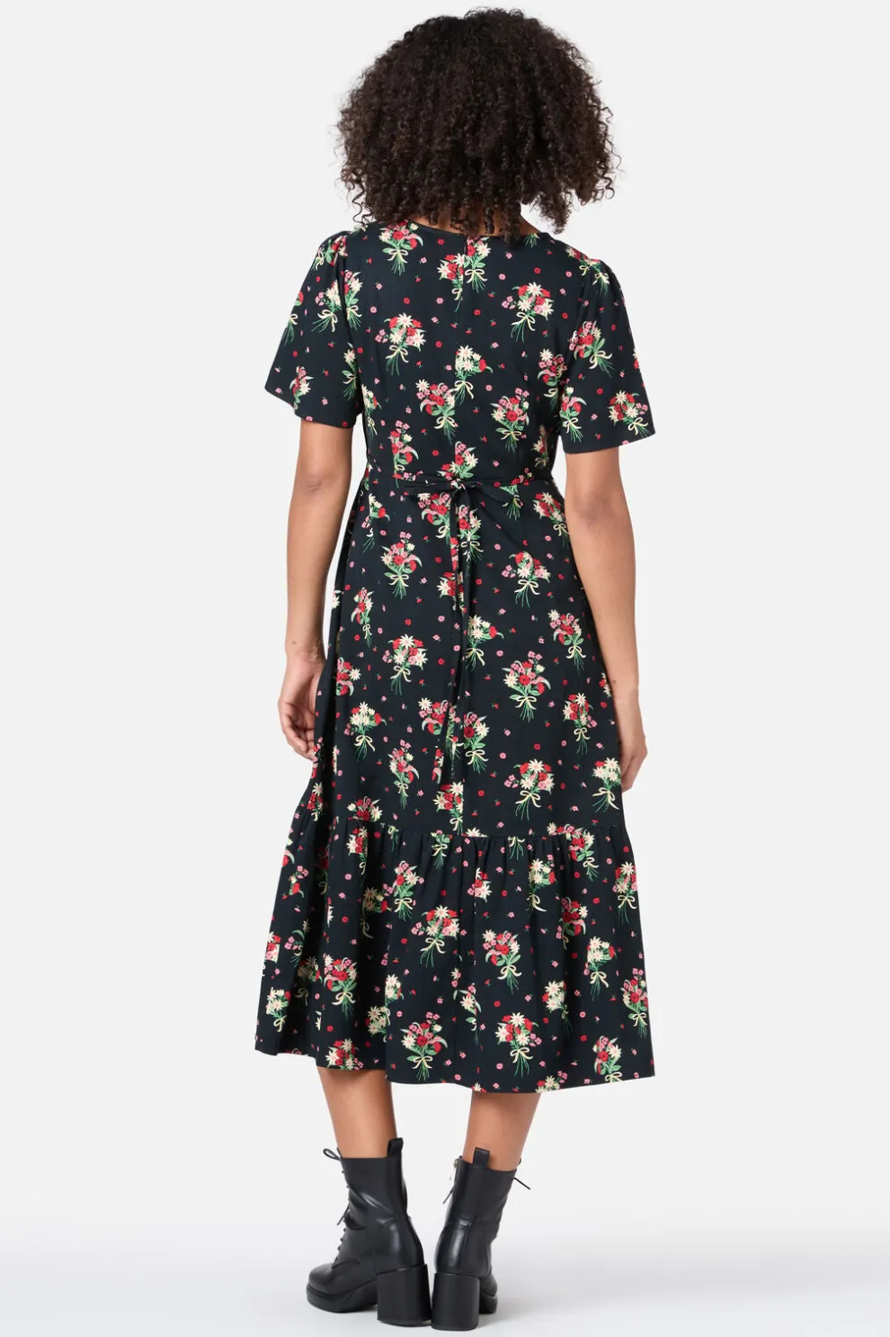 Lucia Floral Bow Dress