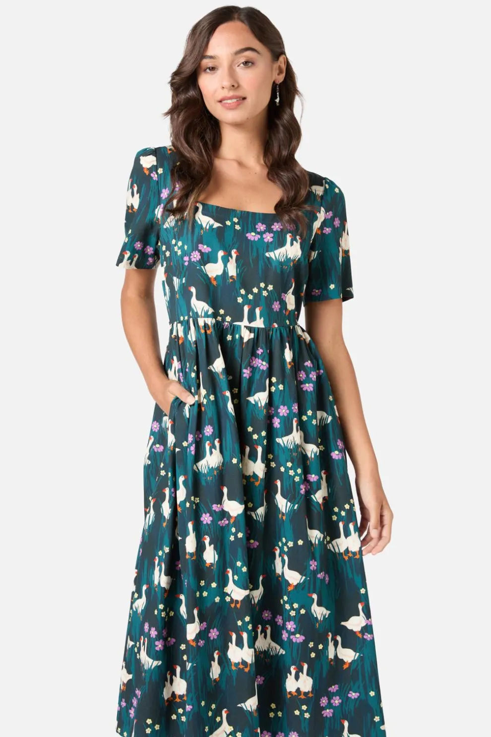 Lucy Goosey Midi Dress