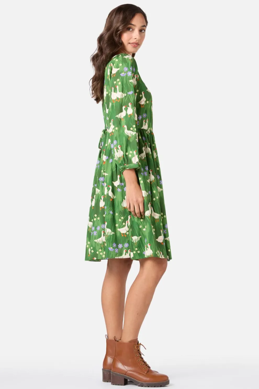 Lucy Goosey Smock Dress