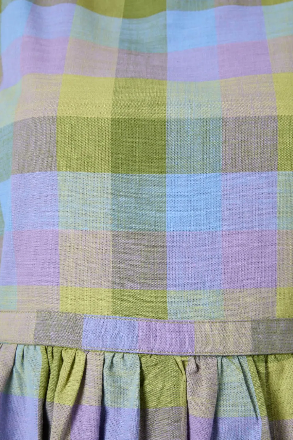 Maxine Check Midi Dress