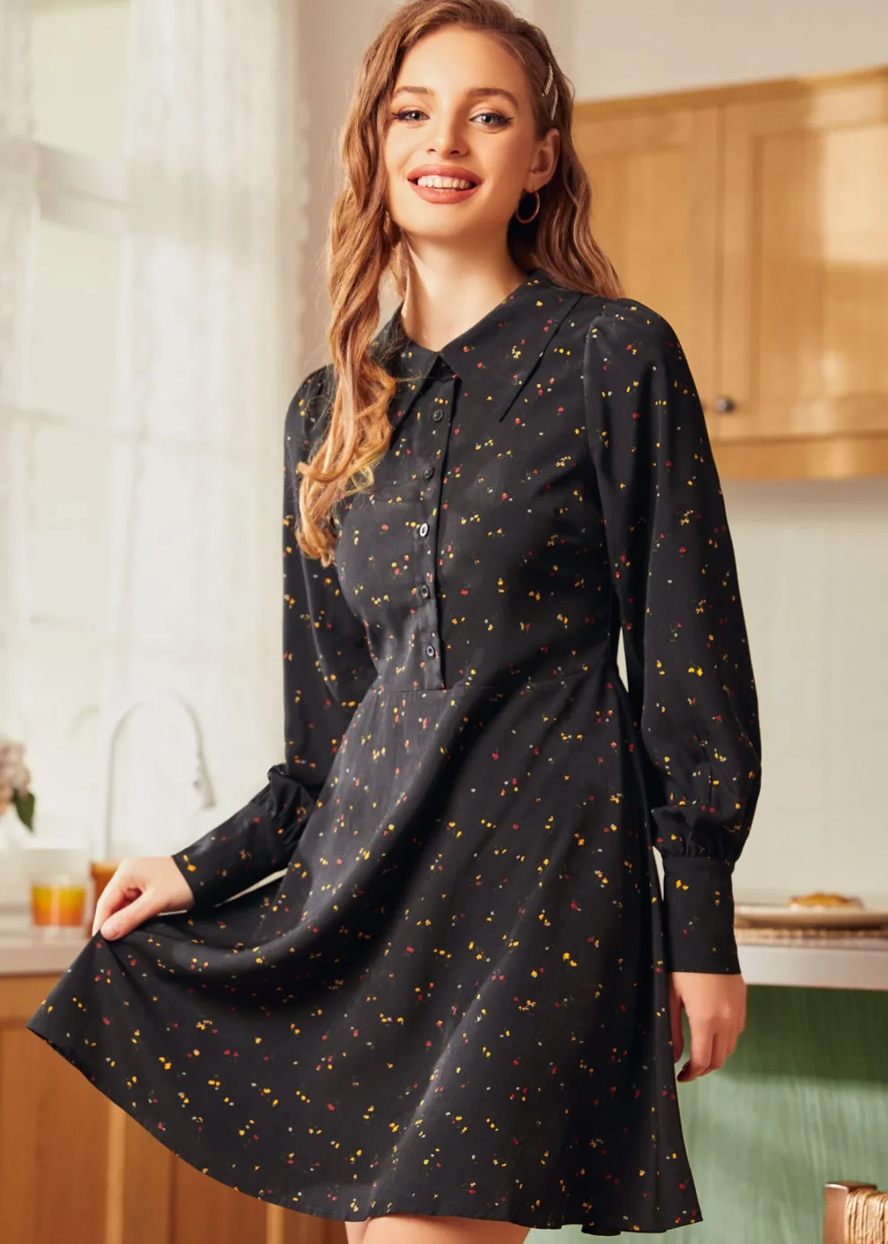 Meet Me at the Sock Hop Fit & Flare Dress