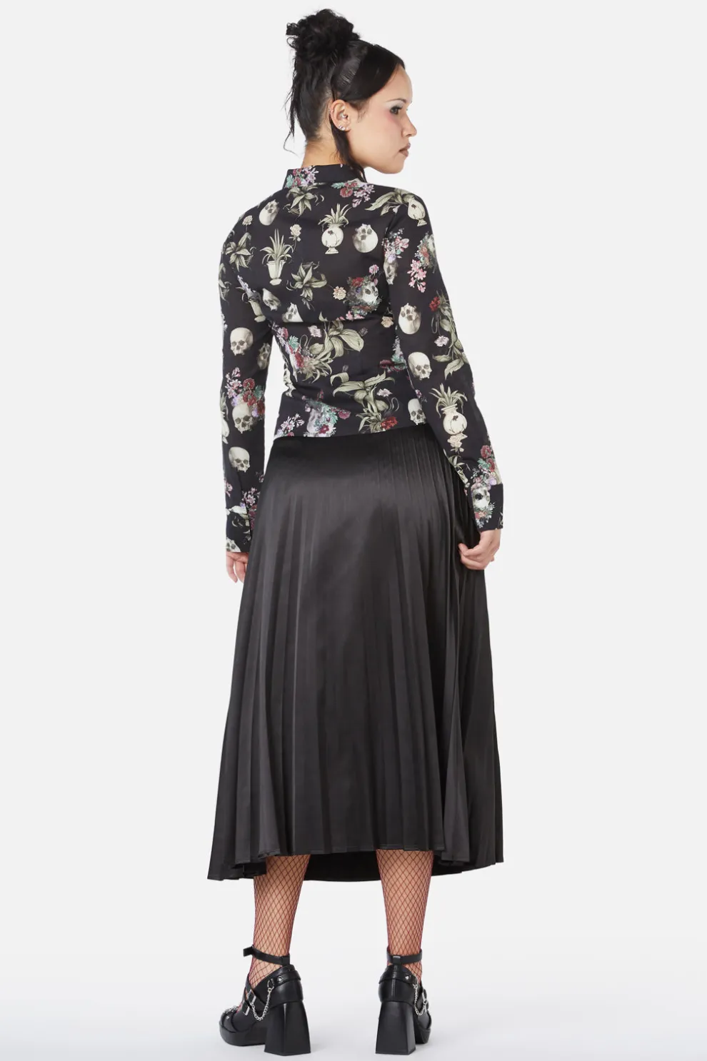 Memento Mori Printed Blouse