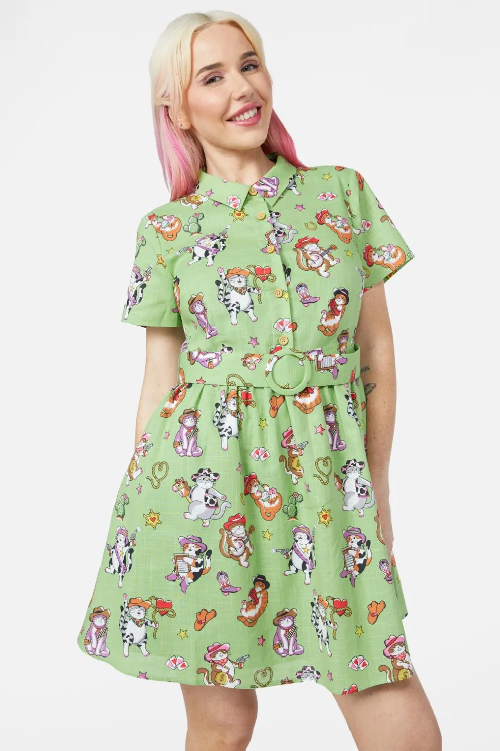Meowdy Dress