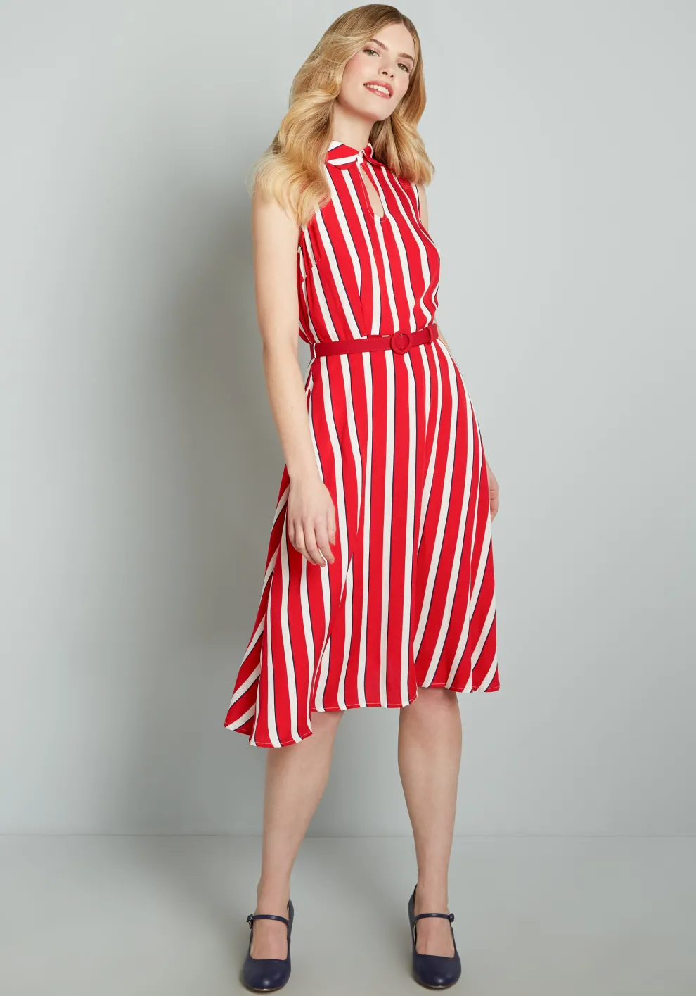 ModCloth x Collectif Posh Your Luck A-Line Dress