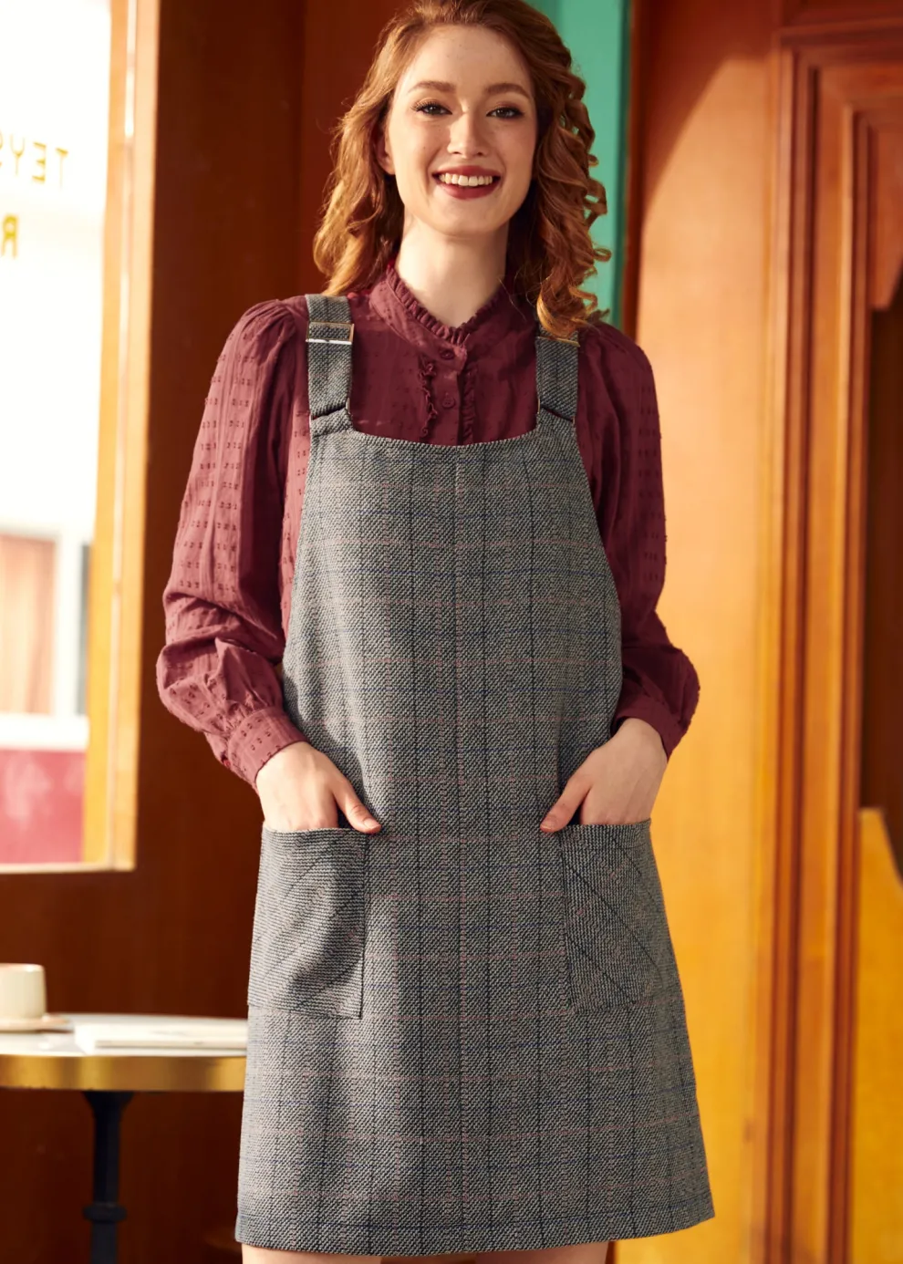 Motown Mojo Overall Dress