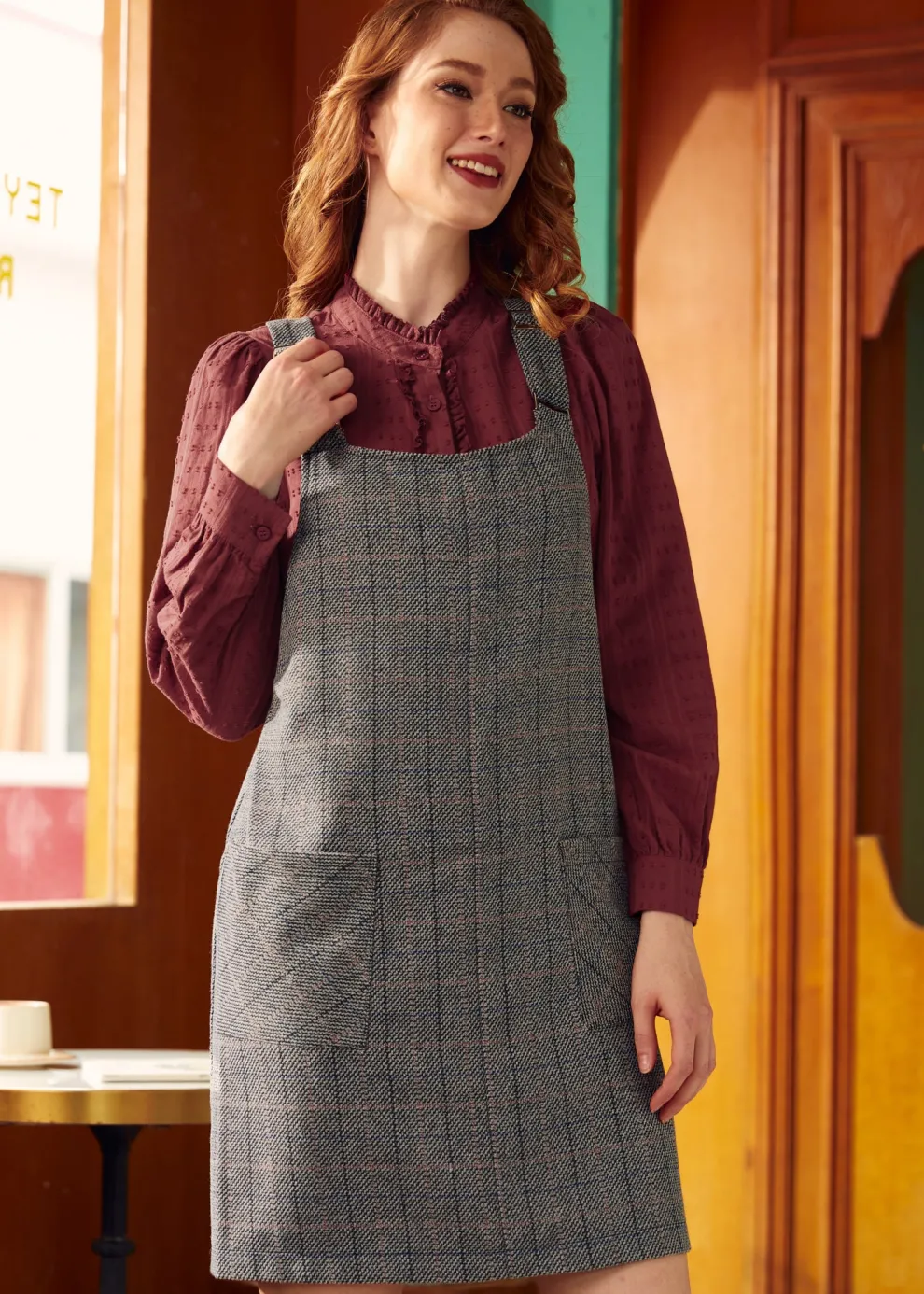 Motown Mojo Overall Dress