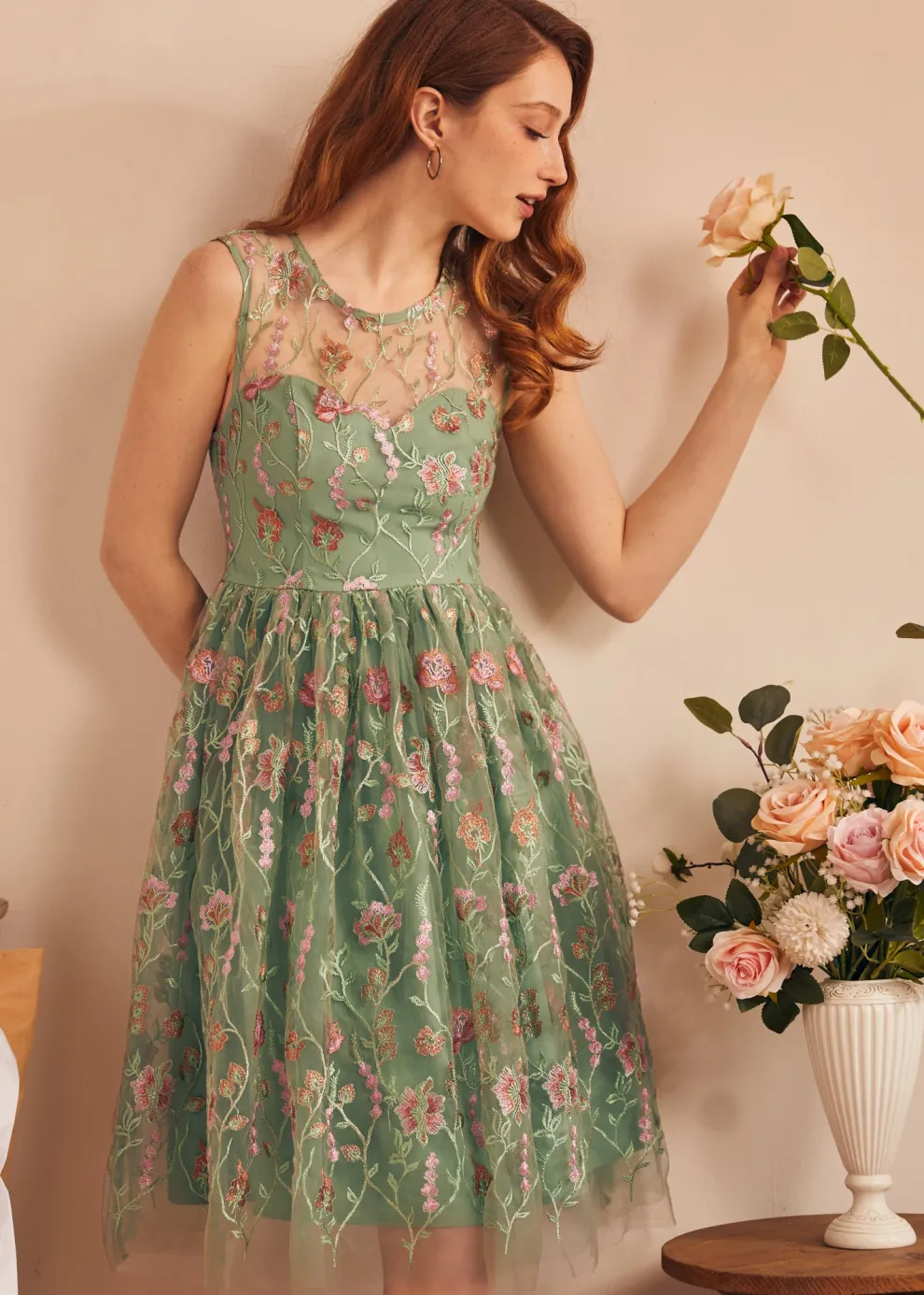 Mystique Mirage Fit & Flare Dress