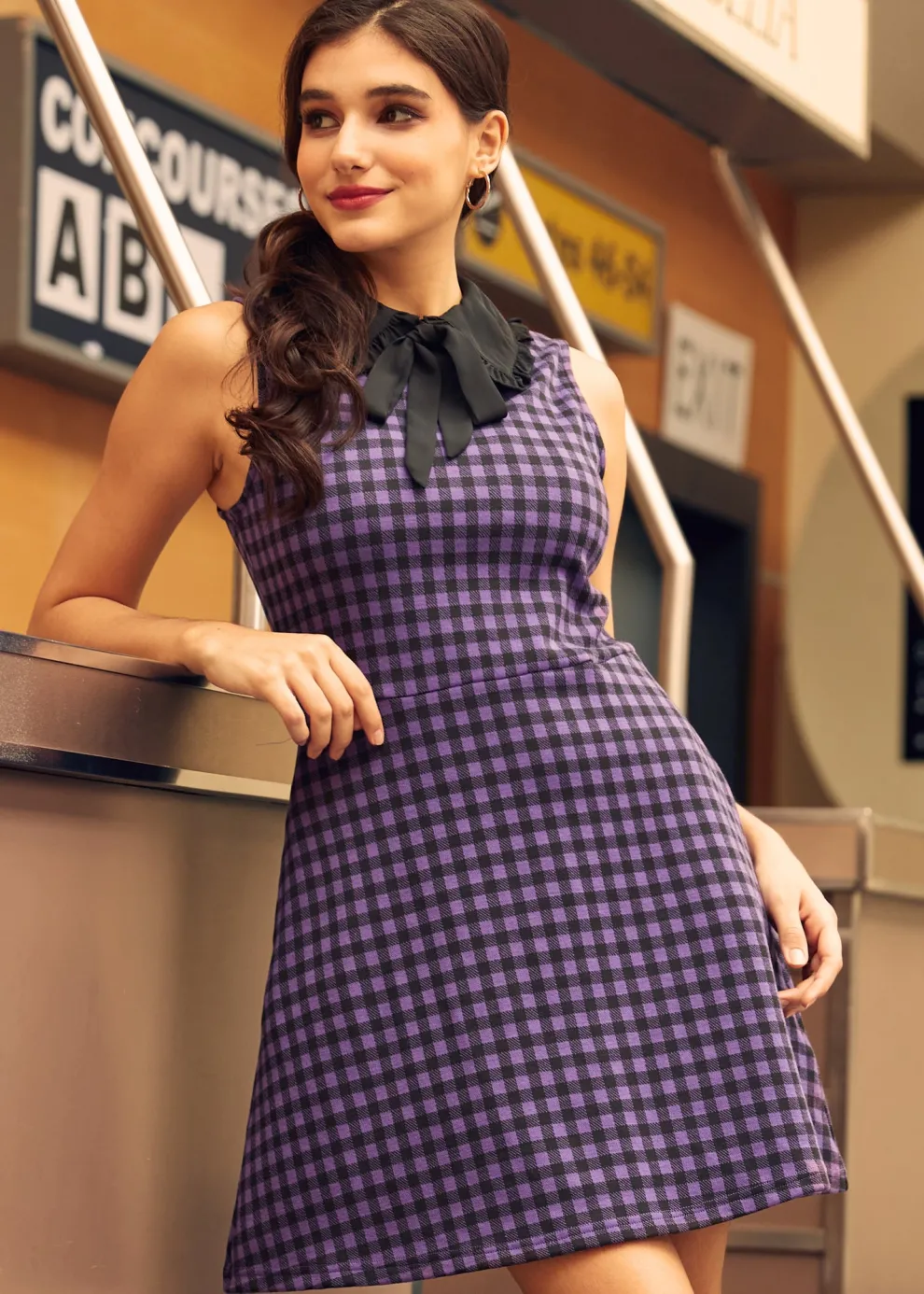 November Nostalgia Flare Dress