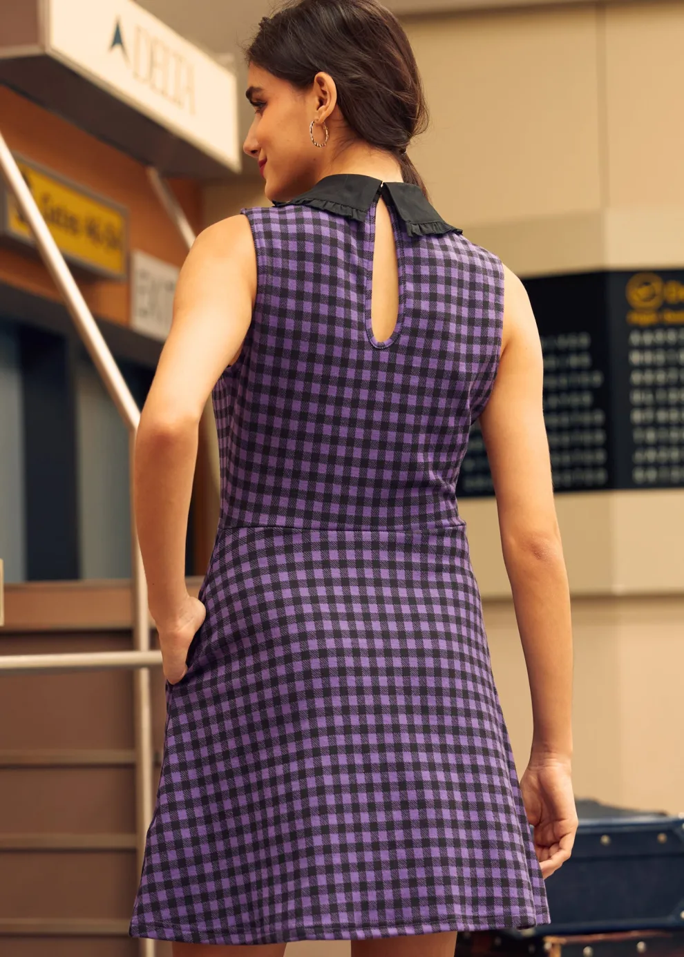 November Nostalgia Flare Dress