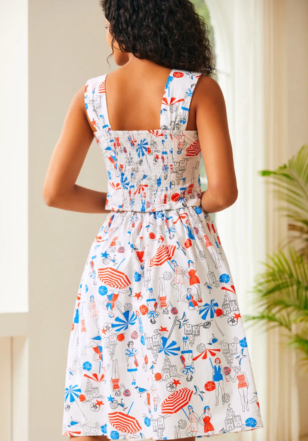 Ocean Breeze Midi Skirt