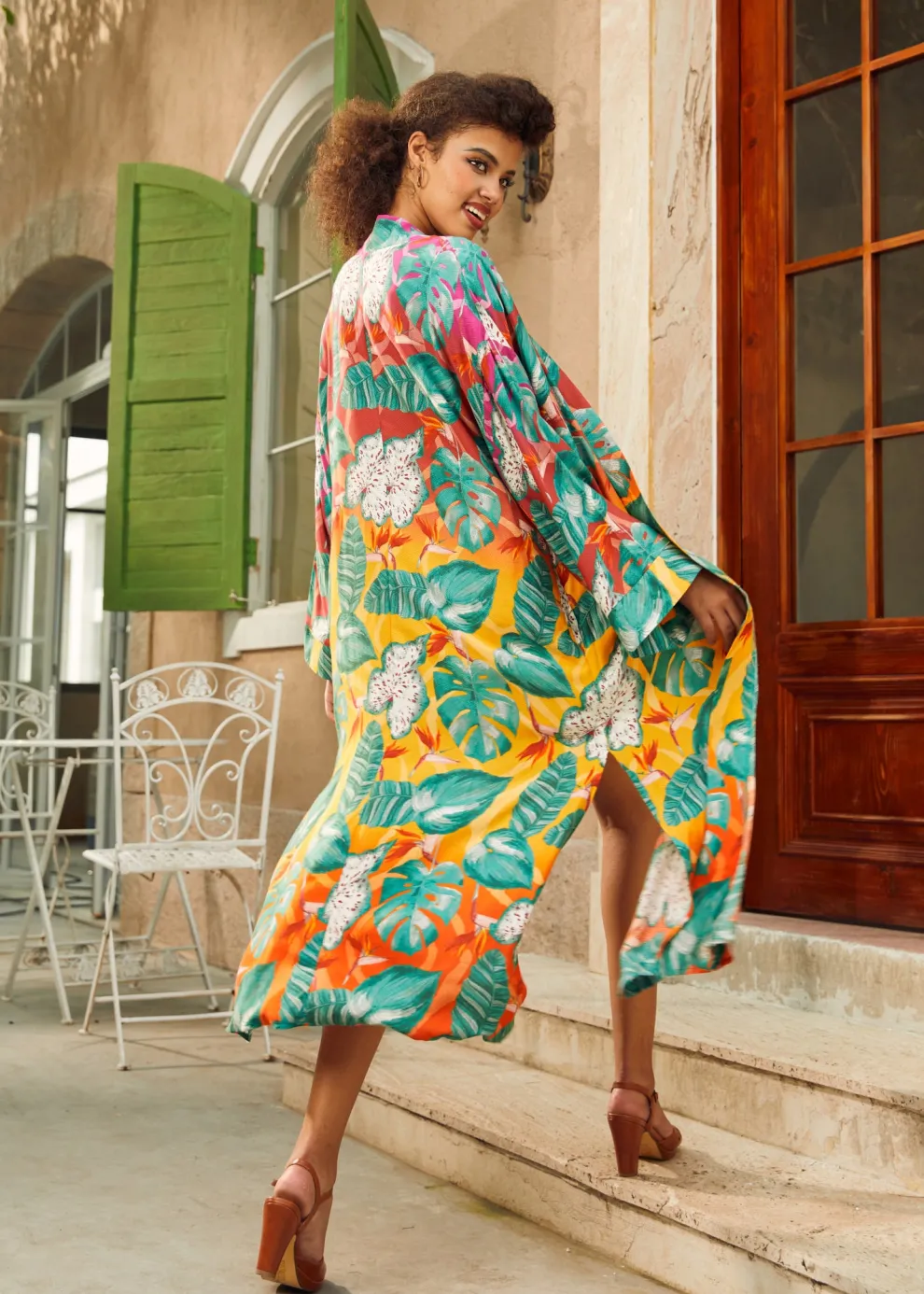 Old School Opulence Kimono