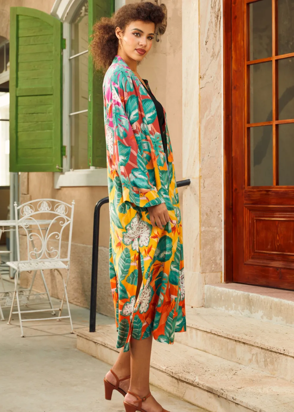 Old School Opulence Kimono