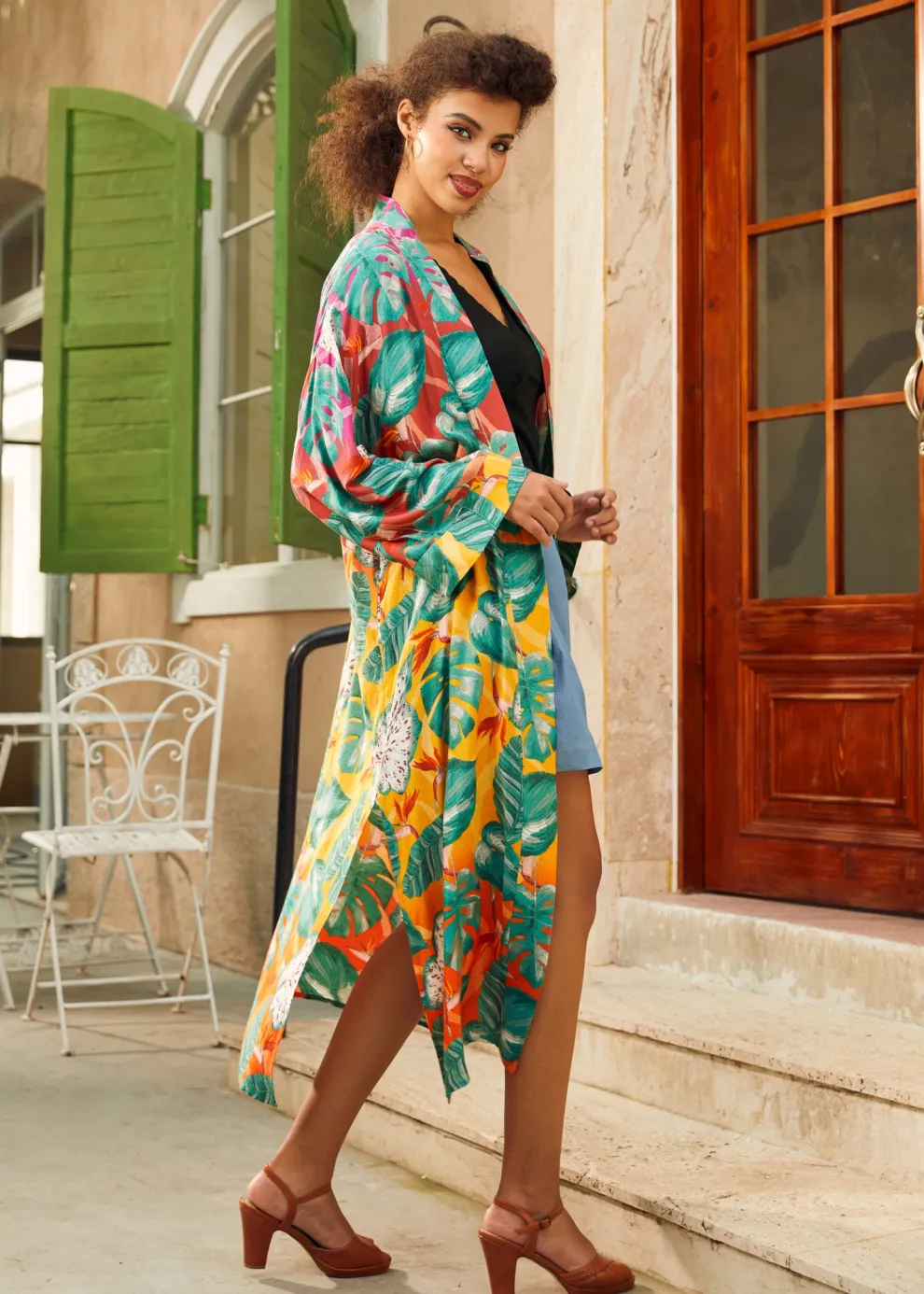 Old School Opulence Kimono