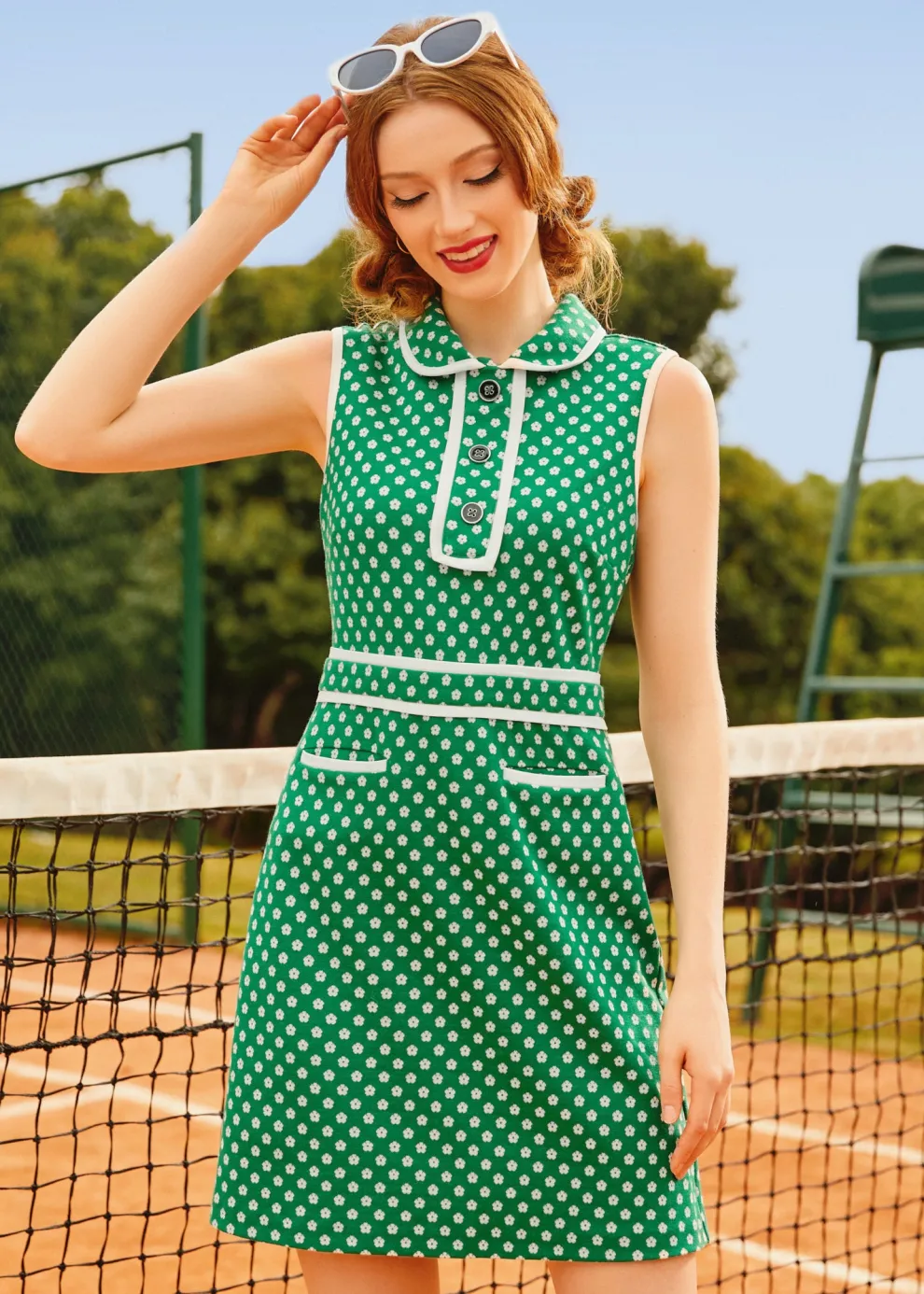 On the Court Sleeveless Dress