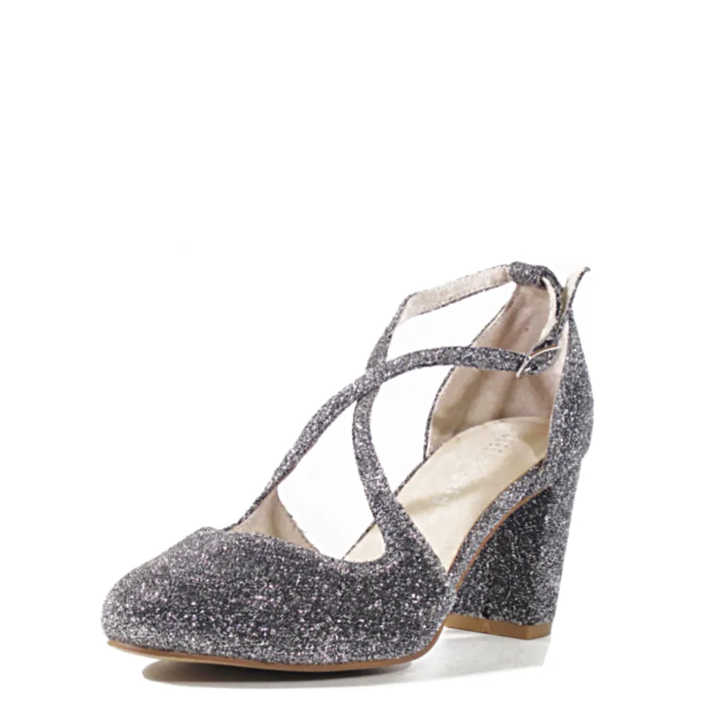 Oren Glitter Mary Jane Heels