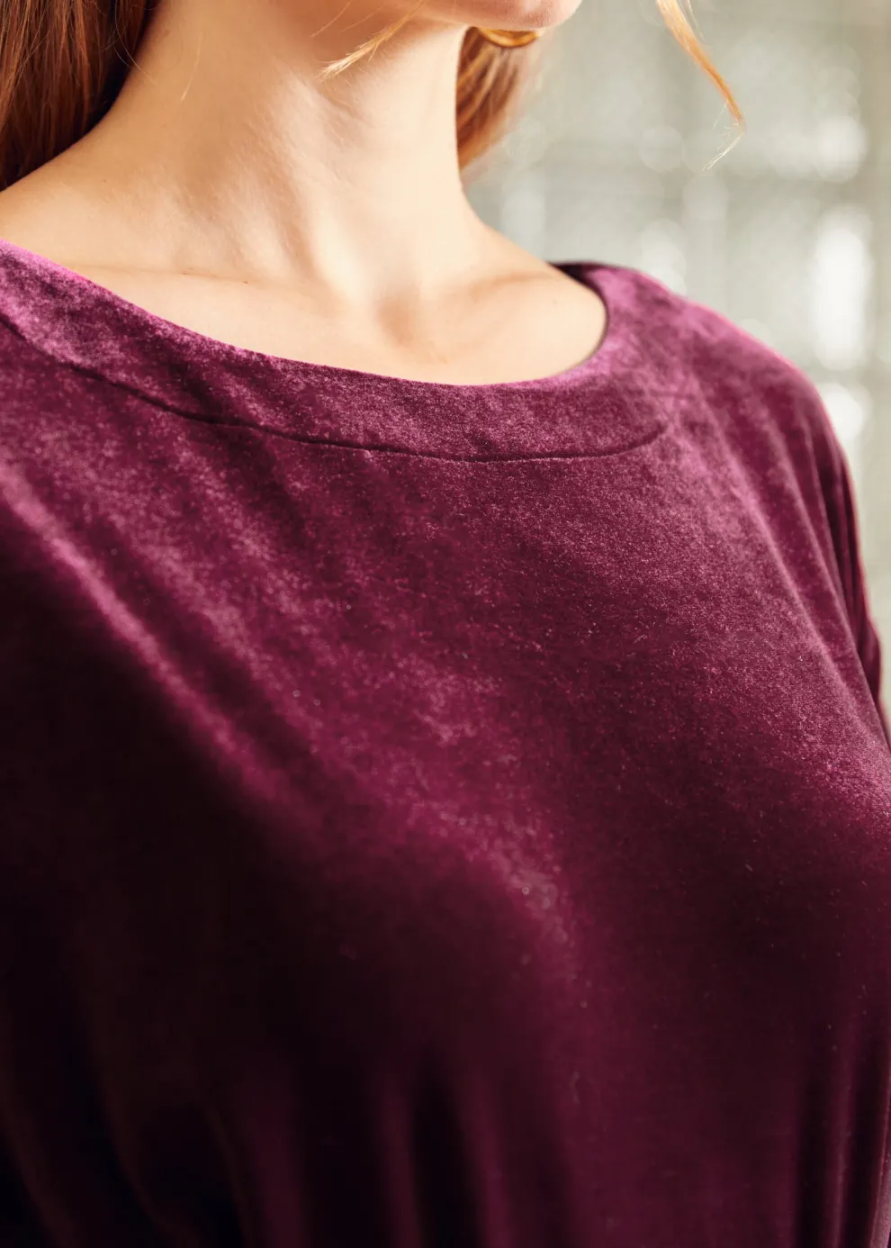 Past Perfections Boatneck Tunic Top